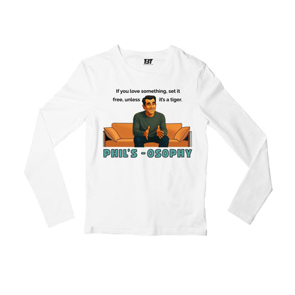 modern family philsosophy full sleeves long sleeves tv & movies buy online india the banyan tee tbt men women girls boys unisex white