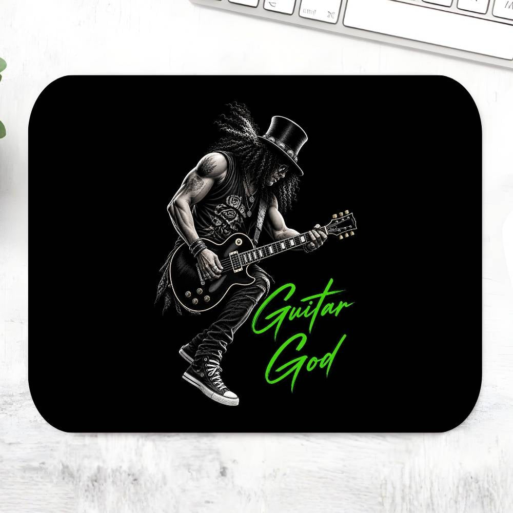 guns n' roses guitar god mousepad logitech large anime music band buy online united states usa the banyan tee tbt men women girls boys unisex  