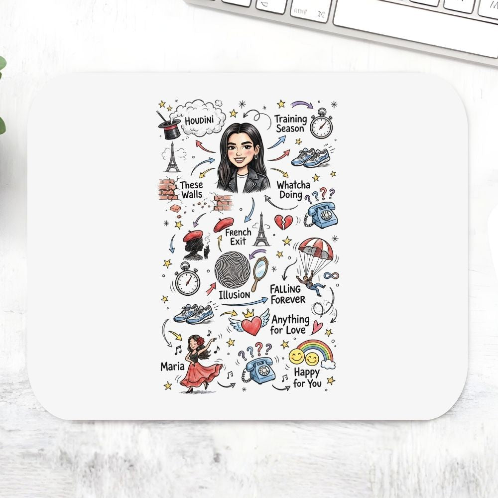 dua lipa du-dle mousepad logitech large anime music band buy online united states usa the banyan tee tbt men women girls boys unisex  