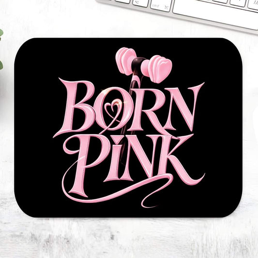 black pink born pink mousepad logitech large anime music band buy online united states usa the banyan tee tbt men women girls boys unisex  
