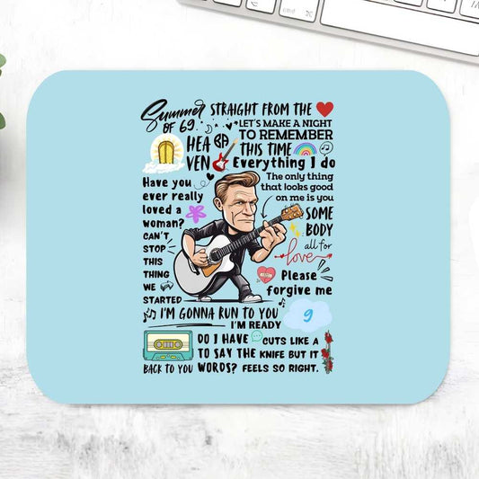 bryan adams everything i doodle mousepad logitech large music band buy online united states of america usa the banyan tee tbt men women girls boys unisex