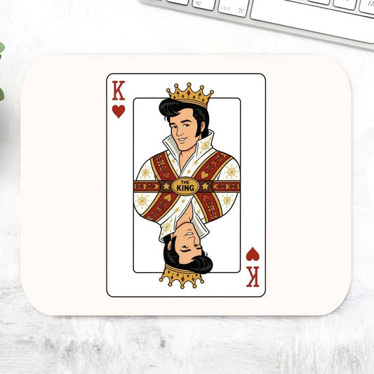 elvis presley the king of rock and roll mousepad logitech large anime music band buy online united states usa the banyan tee tbt men women girls boys unisex  