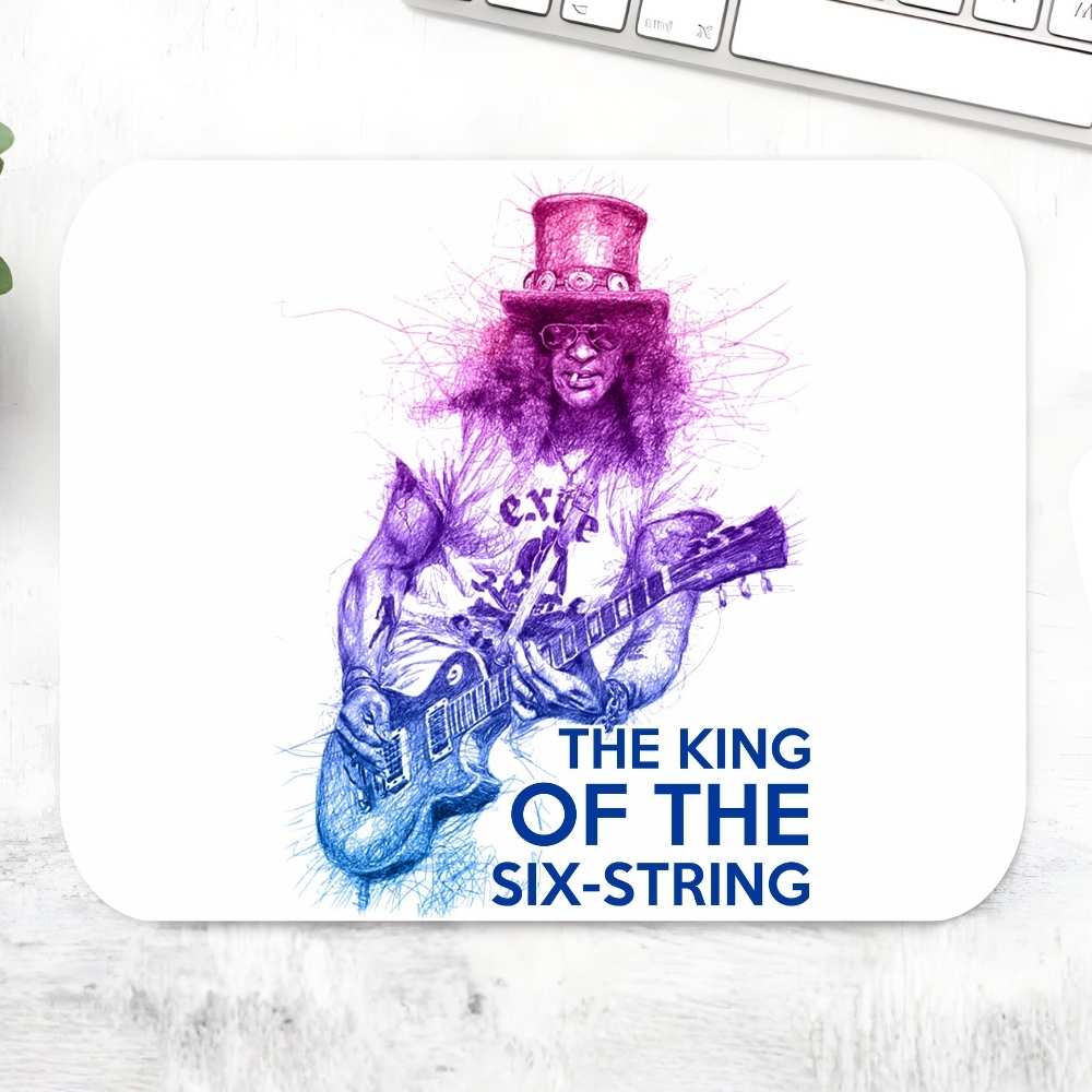 guns n' roses the king of the six string - slash mousepad logitech large anime music band buy online united states of america usa the banyan tee tbt men women girls boys unisex