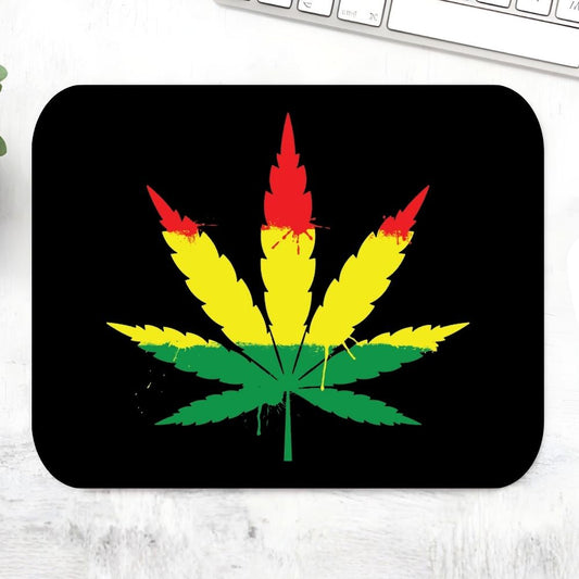 bob marley unity leaf mousepad logitech large anime music band buy online united states usa the banyan tee tbt men women girls boys unisex  