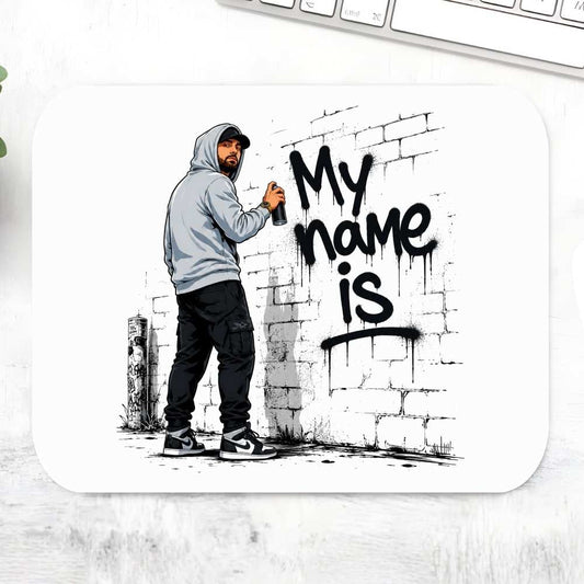 eminem my name is mousepad logitech large anime music band buy online united states usa the banyan tee tbt men women girls boys unisex  