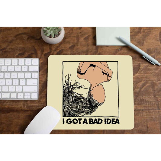 ariana grande bad idea mousepad logitech large anime music band buy online united states of america usa the banyan tee tbt men women girls boys unisex