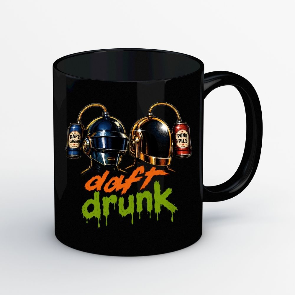 daft punk daft drunk mug coffee ceramic music band buy online united states usa the banyan tee tbt men women girls boys unisex  