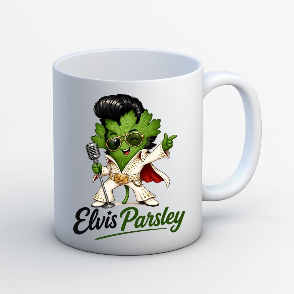 elvis presley parsley mug coffee ceramic music band buy online united states usa the banyan tee tbt men women girls boys unisex  