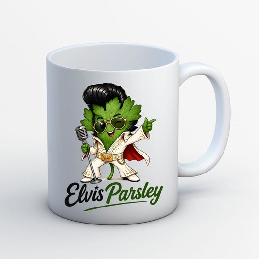 elvis presley parsley mug coffee ceramic music band buy online united states usa the banyan tee tbt men women girls boys unisex  