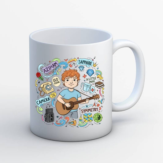 ed sheeran gingerverse mug coffee ceramic music band buy online united states usa the banyan tee tbt men women girls boys unisex  