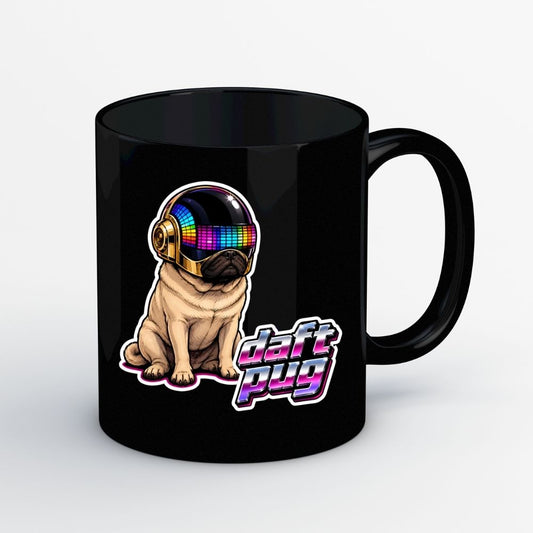 daft punk daft pug mug coffee ceramic music band buy online united states usa the banyan tee tbt men women girls boys unisex  