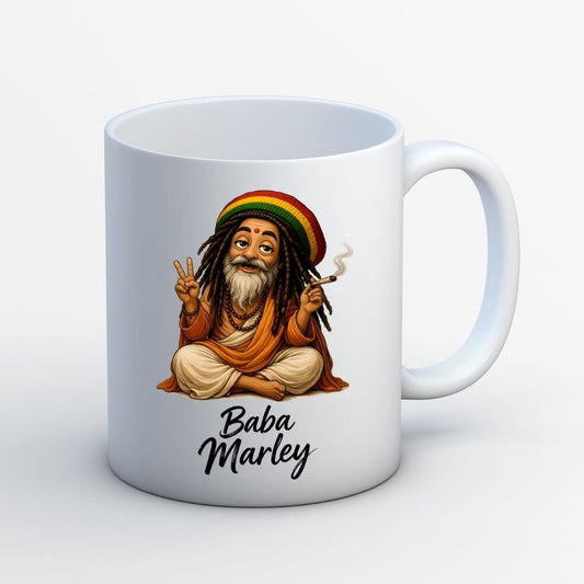 bob marley baba marley mug coffee ceramic music band buy online united states usa the banyan tee tbt men women girls boys unisex  
