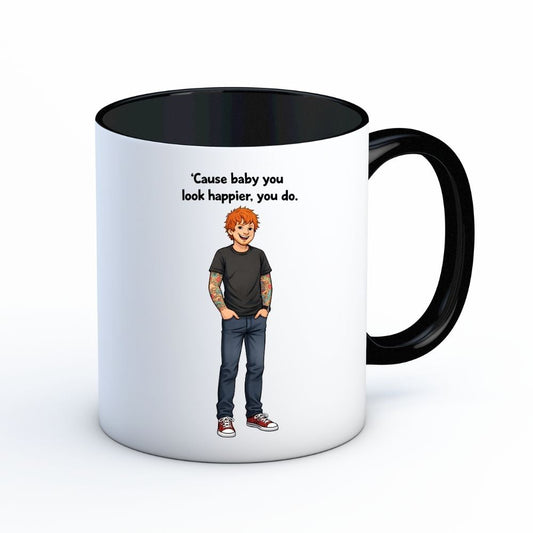 ed sheeran happier mug coffee ceramic music band buy online united states usa the banyan tee tbt men women girls boys unisex  