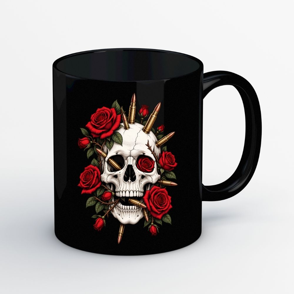 guns n' roses bullet bloom mug coffee ceramic music band buy online united states usa the banyan tee tbt men women girls boys unisex  