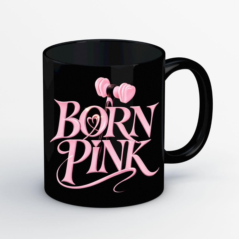 black pink born pink mug coffee ceramic music band buy online united states usa the banyan tee tbt men women girls boys unisex  