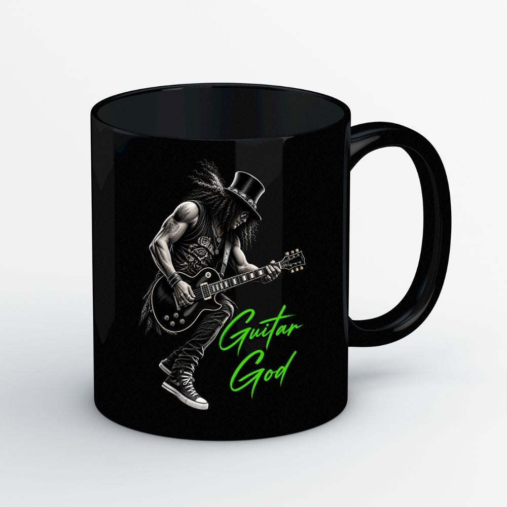 guns n' roses guitar god mug coffee ceramic music band buy online united states usa the banyan tee tbt men women girls boys unisex  