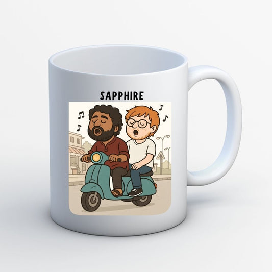 ed sheeran sapphire mug coffee ceramic music band buy online united states usa the banyan tee tbt men women girls boys unisex  