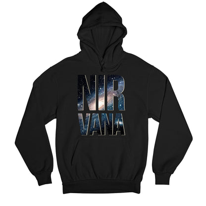 nirvana hoodie hooded sweatshirt winterwear music band buy online united states usa the banyan tee tbt men women girls boys unisex black