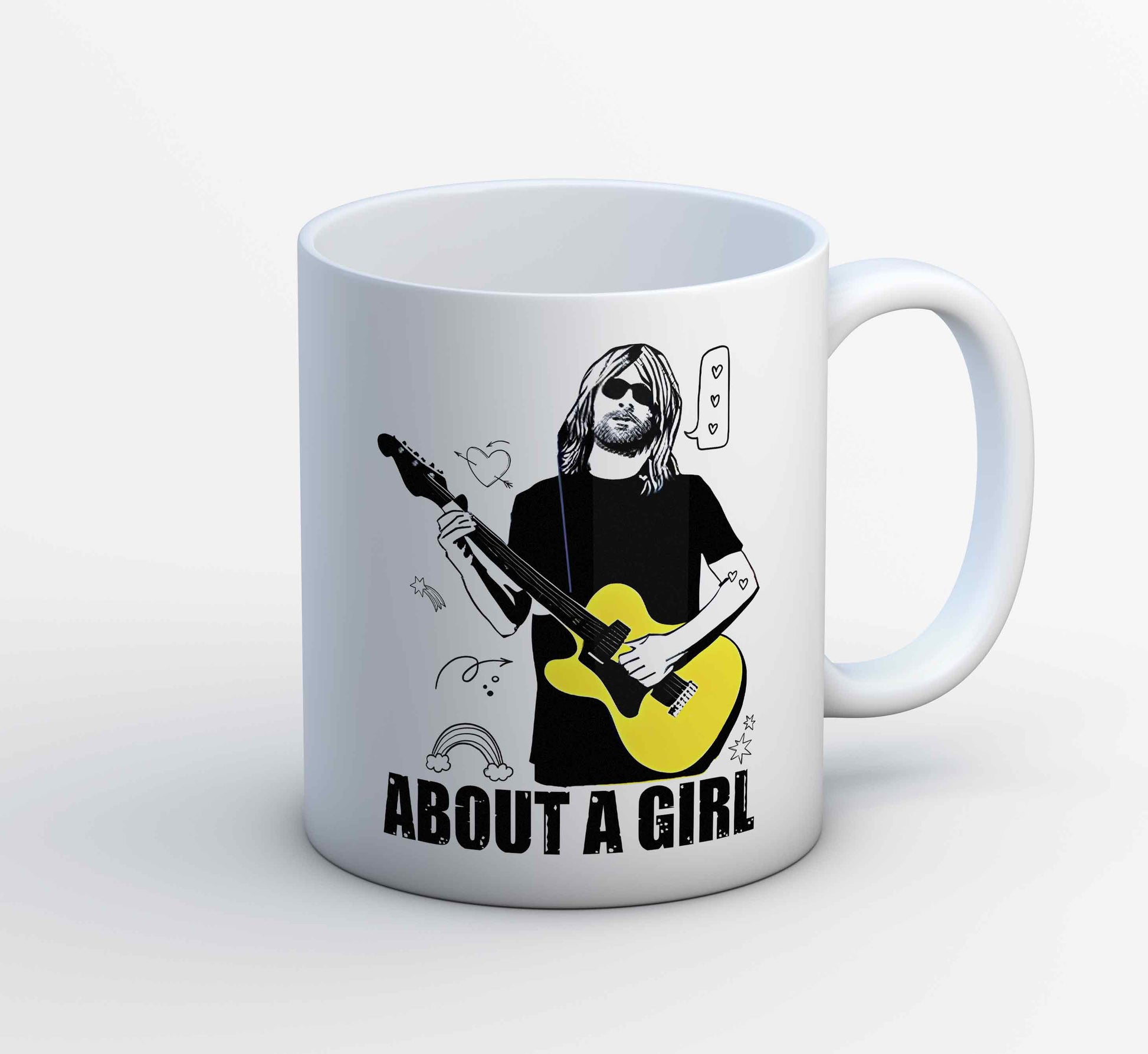 nirvana about a girl mug coffee ceramic music band buy online usa united states of america the banyan tee tbt men women girls boys unisex