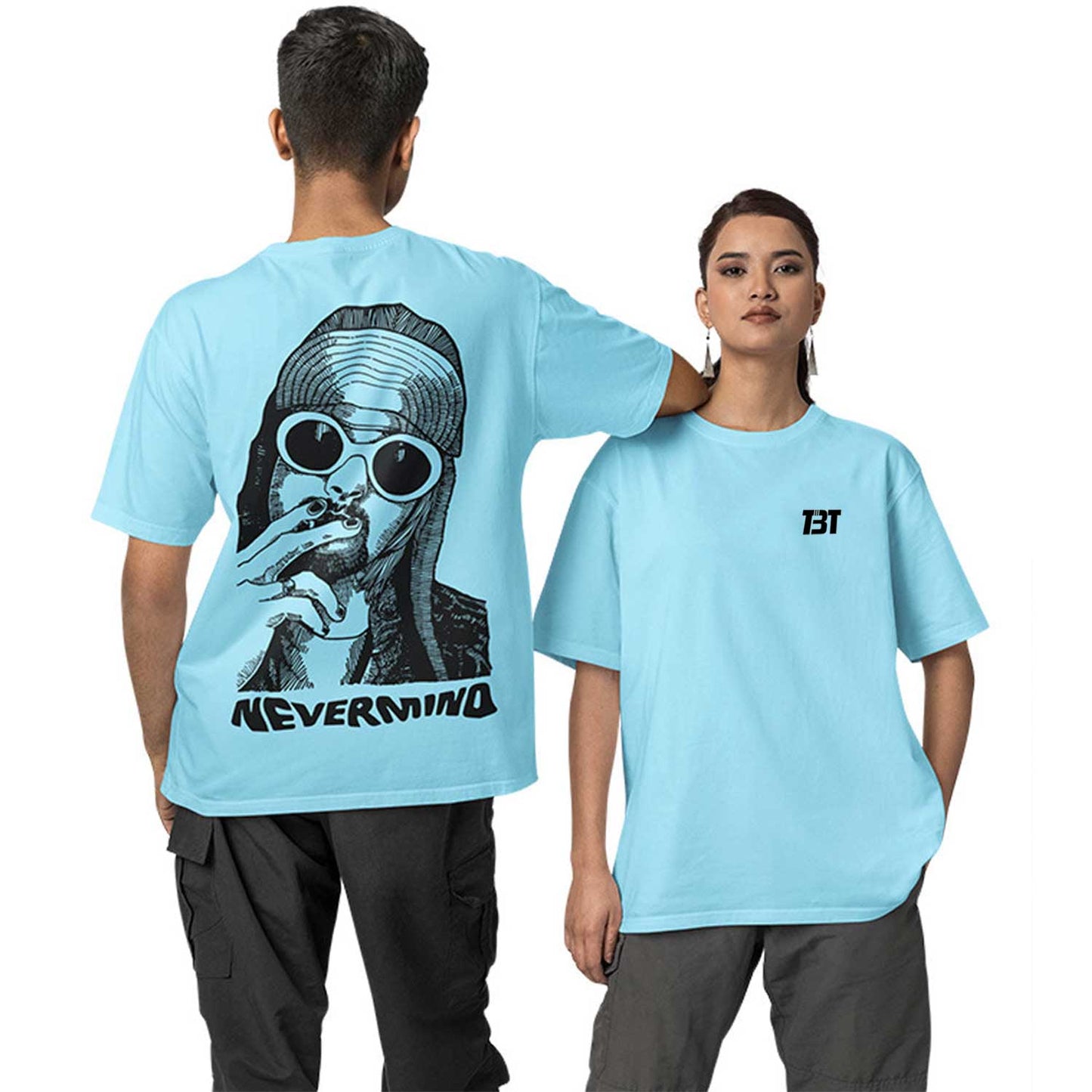 Oversized T shirt - Kurt Never Minds