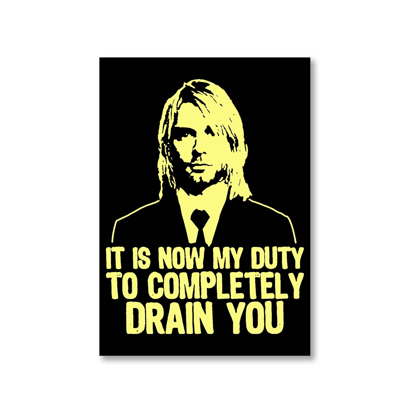 nirvana drain you poster wall art buy online united states of america usa the banyan tee tbt a4