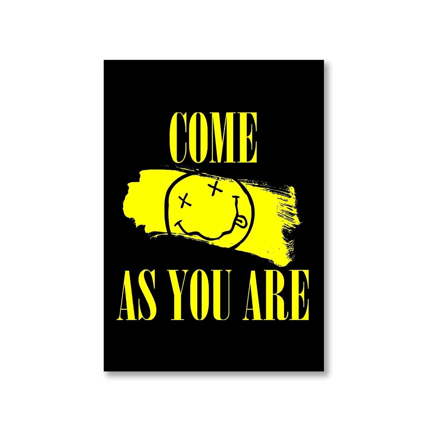 nirvana as you are poster wall art buy online united states of america usa the banyan tee tbt a4