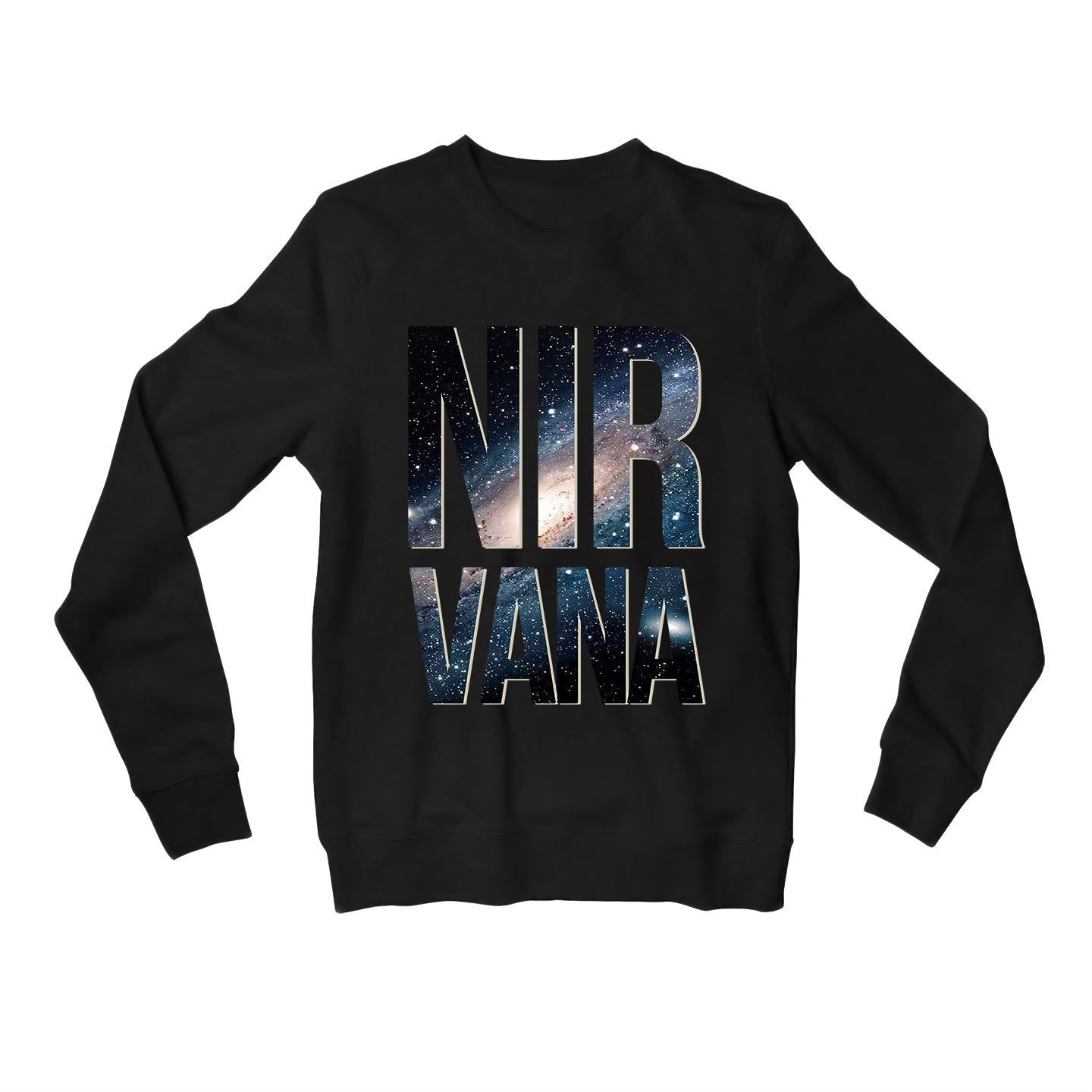 nirvana sweatshirt upper winterwear music band buy online united states usa the banyan tee tbt men women girls boys unisex black