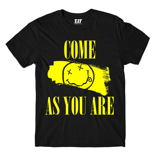 nirvana as you are t-shirt music band buy online united states of america usa the banyan tee tbt men women girls boys unisex black