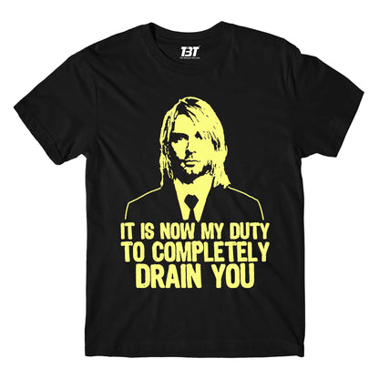 nirvana drain you t-shirt music band buy online usa united states the banyan tee tbt men women girls boys unisex black