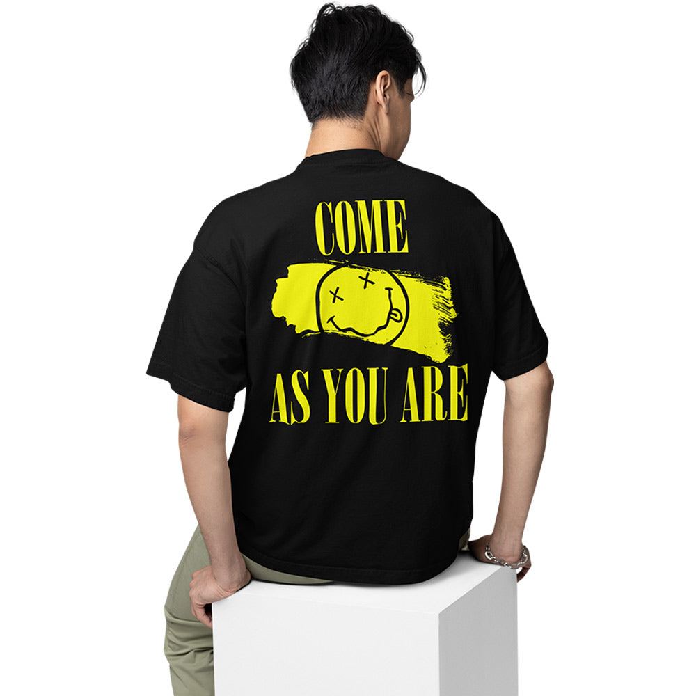 nirvana oversized t shirt - as you are music t-shirt black buy online india the banyan tee tbt men women girls boys unisex