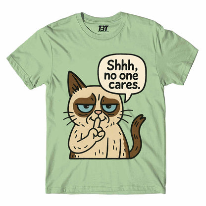 T shirt - No One Cares