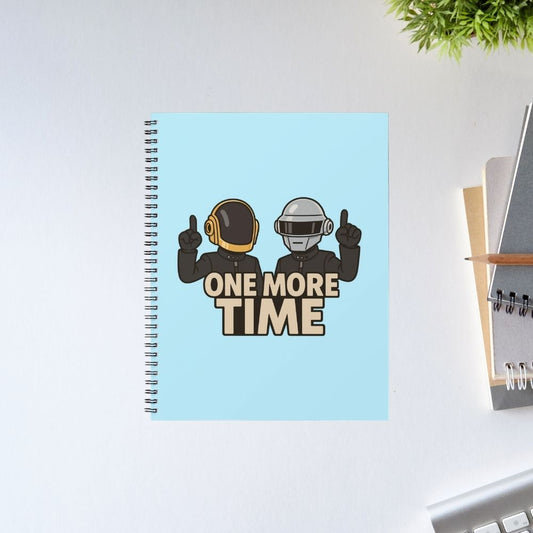 daft punk one more time notebook notepad diary buy online united states of america usa the banyan tee tbt unruled