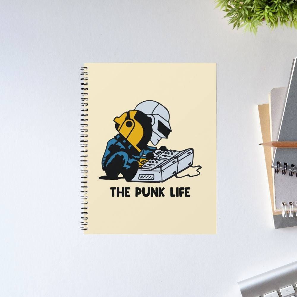 daft punk the punk life notebook notepad diary buy online united states of america usa the banyan tee tbt unruled