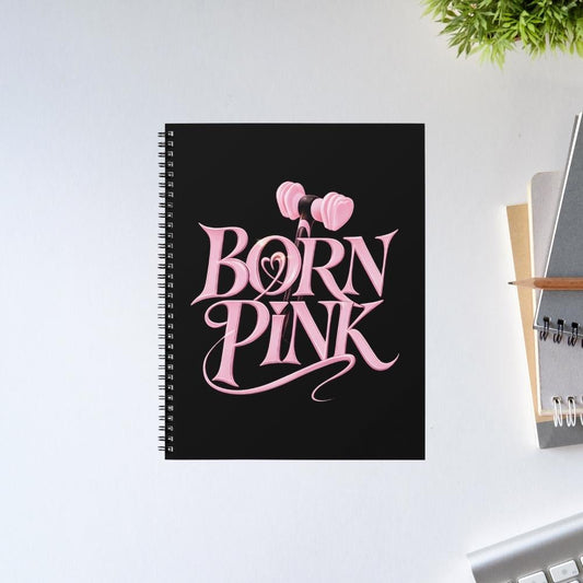 black pink born pink notebook notepad diary buy online united states usa the banyan tee tbt unruled 