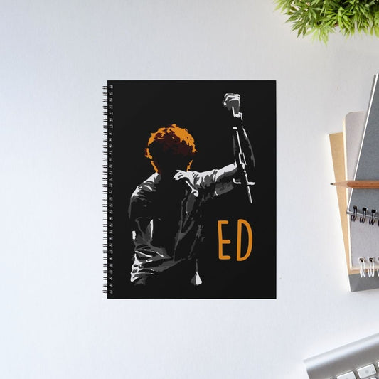 ed sheeran ed silhouette notebook notepad diary buy online united states of america usa the banyan tee tbt unruled