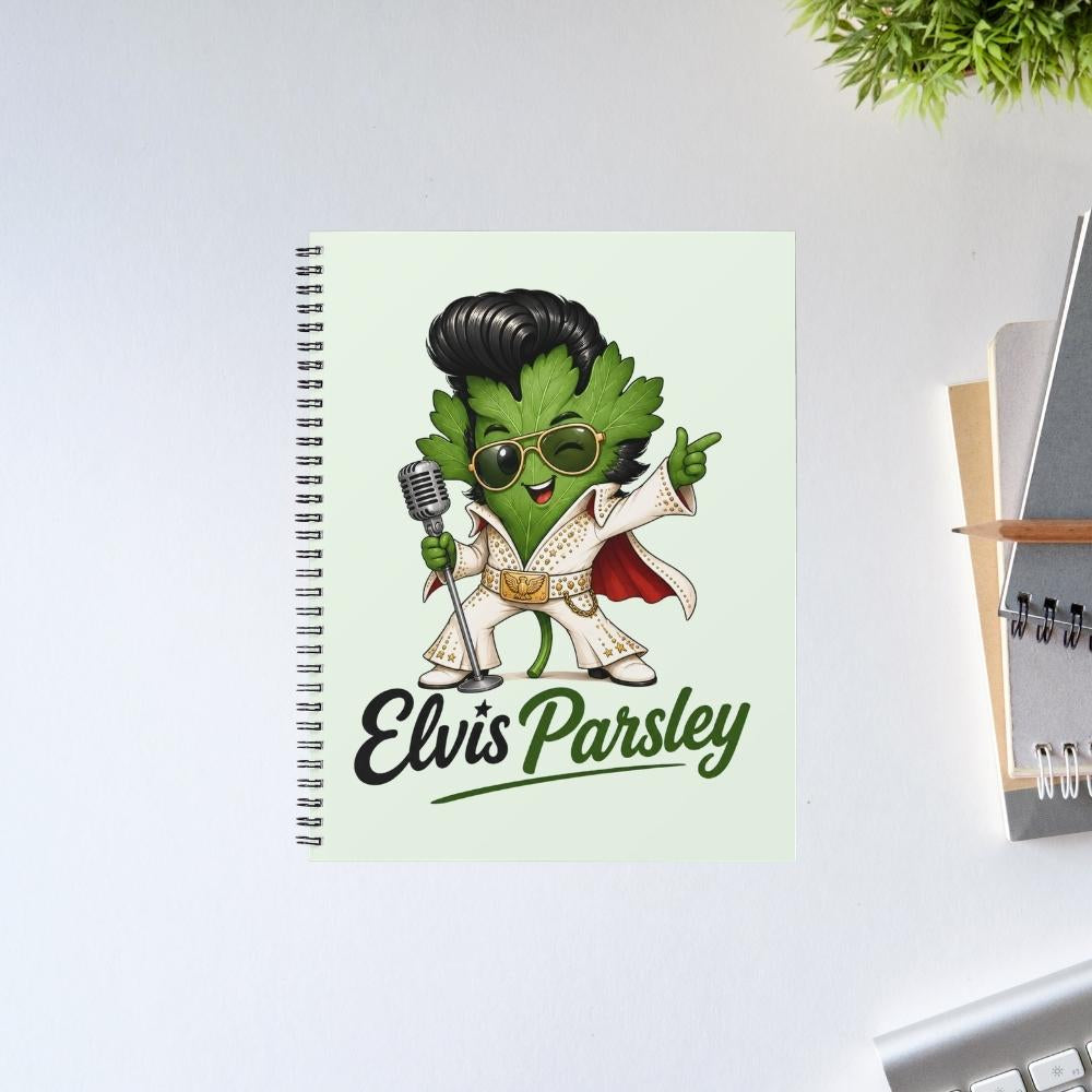 elvis presley parsley notebook notepad diary buy online united states usa the banyan tee tbt unruled 