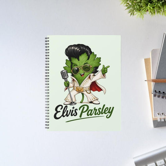 elvis presley parsley notebook notepad diary buy online united states usa the banyan tee tbt unruled 