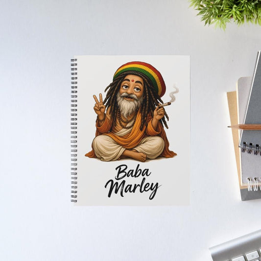 bob marley baba marley notebook notepad diary buy online united states usa the banyan tee tbt unruled 