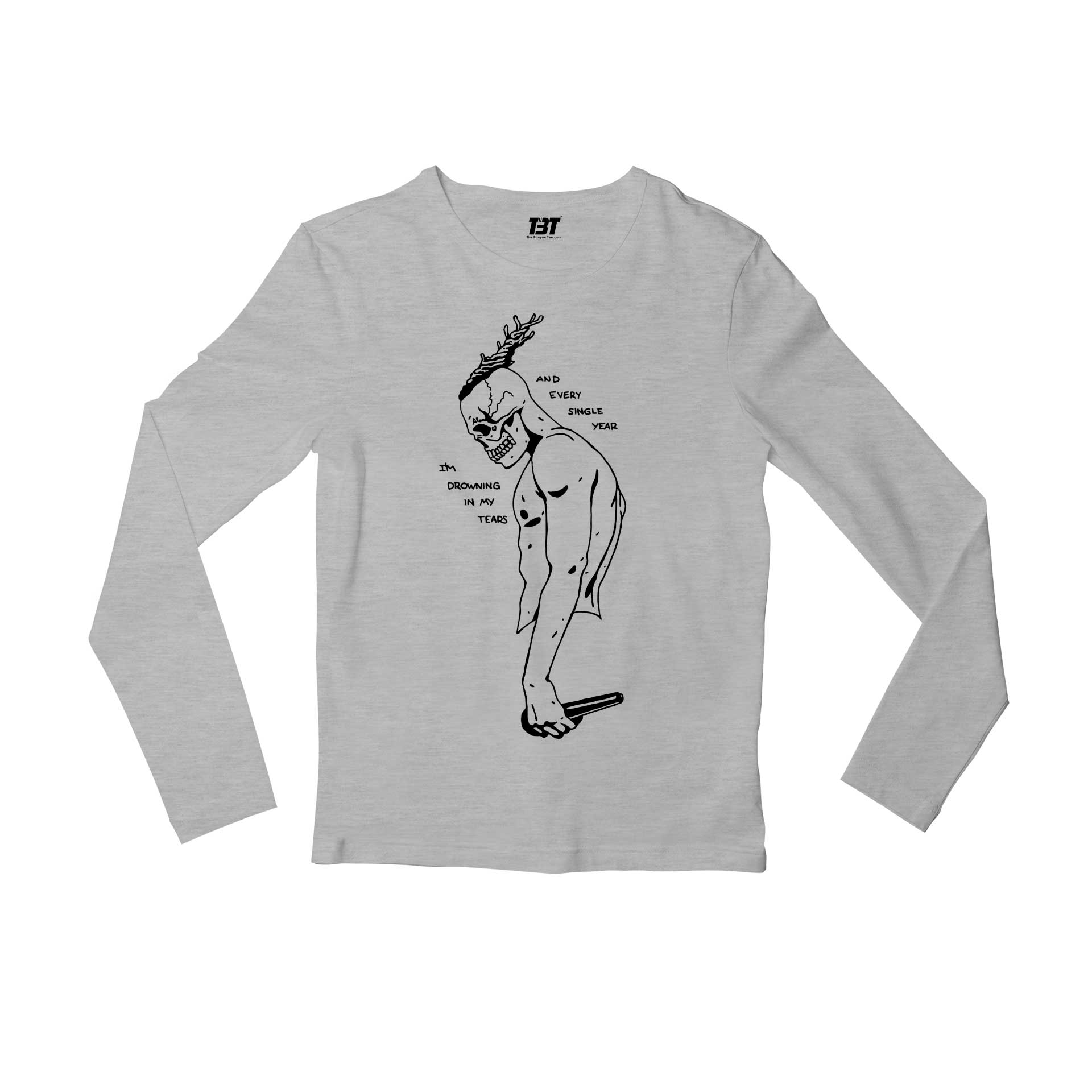 linkin park numb full sleeves long sleeves music band buy online india the banyan tee tbt men women girls boys unisex gray