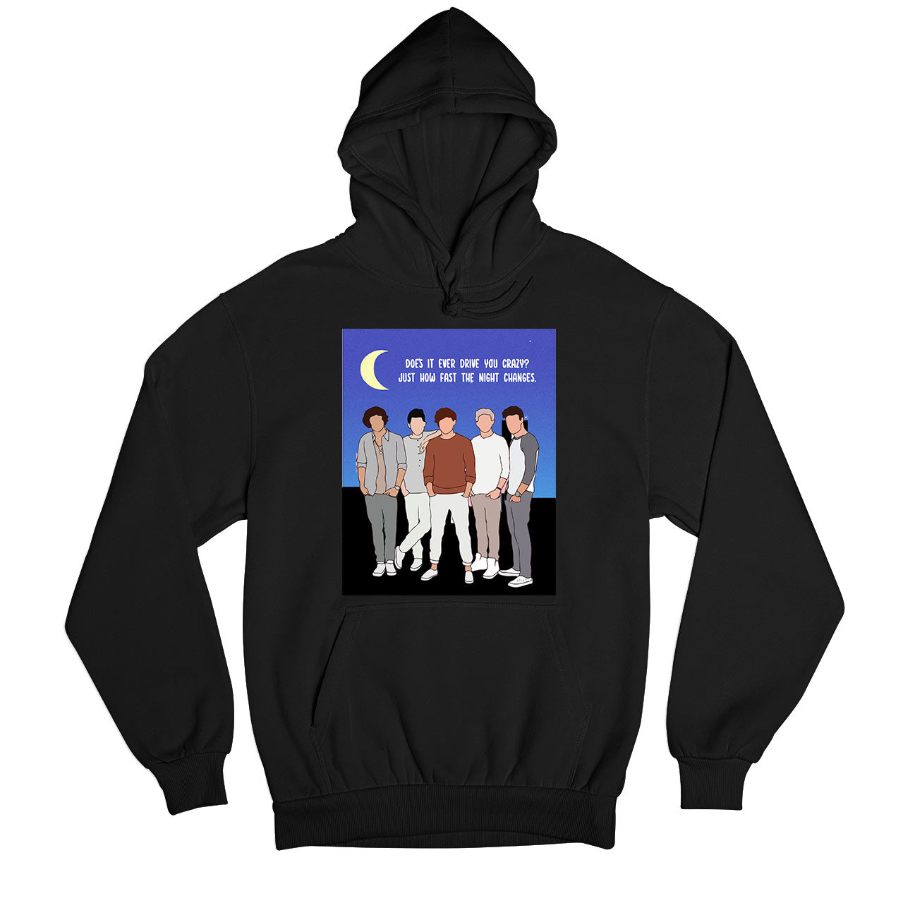one direction night changes hoodie hooded sweatshirt winterwear music band buy online united states usa the banyan tee tbt men women girls boys unisex black