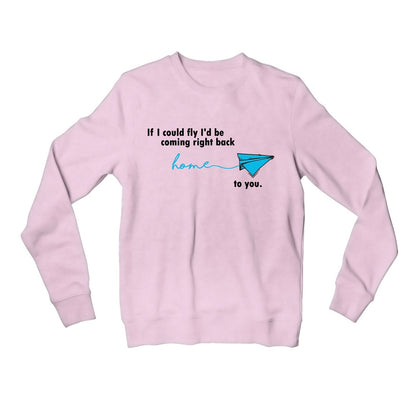 one direction if i could fly sweatshirt upper winterwear music band buy online united states usa the banyan tee tbt men women girls boys unisex baby pink