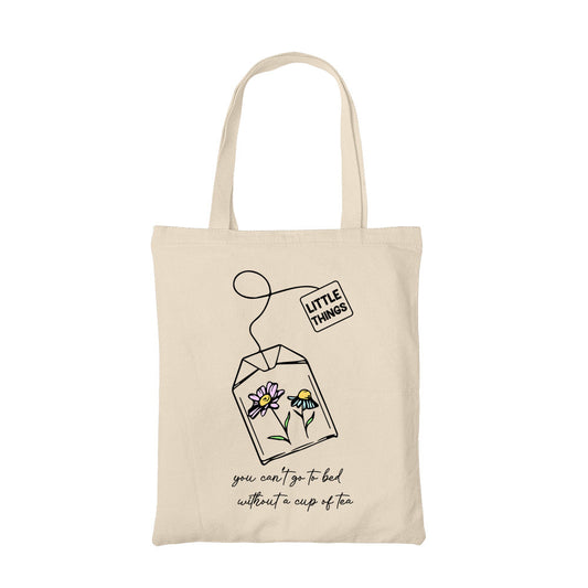 one direction little things tote bag hand printed cotton women men unisex