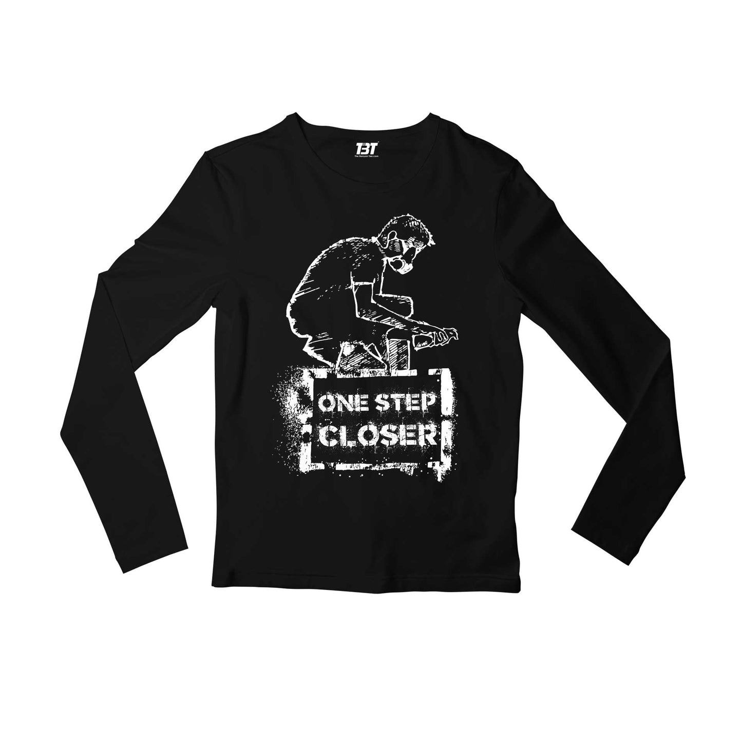 linkin park one step closer full sleeves long sleeves music band buy online india the banyan tee tbt men women girls boys unisex black