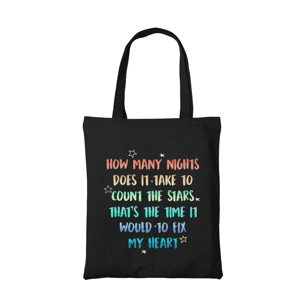 one direction infinity tote bag hand printed cotton women men unisex