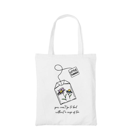 one direction little things tote bag hand printed cotton women men unisex