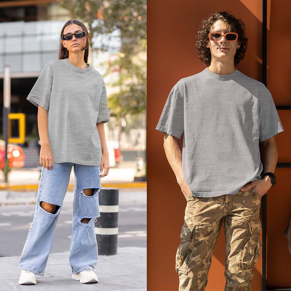 Gray oversized t-shirt united states of america usa baby blue t-shirt the banyan tee tbt basics buy plain tshirts united states of america usa for men women boys girls branded