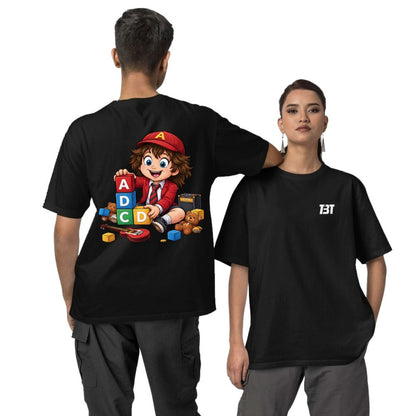 Oversized T shirt - Back In Blocks