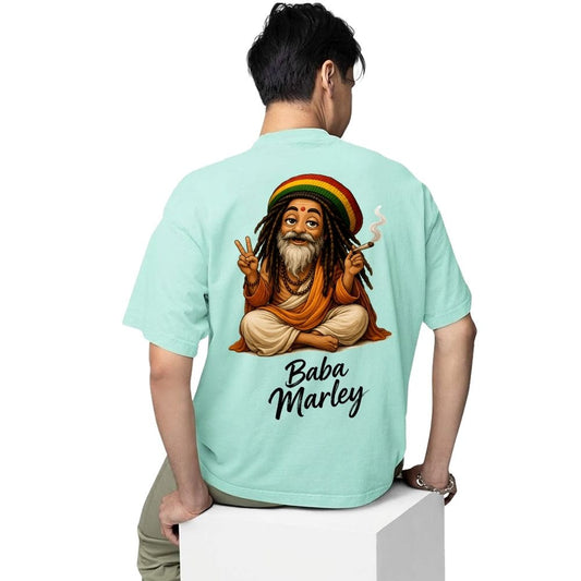 bob marley baba marley oversized t shirt 