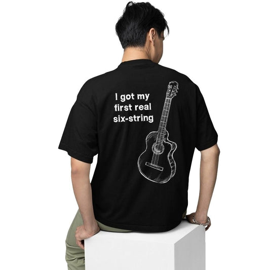 bryan adams six string oversized t shirt 