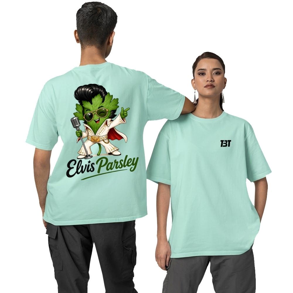 Oversized T shirt - Parsley